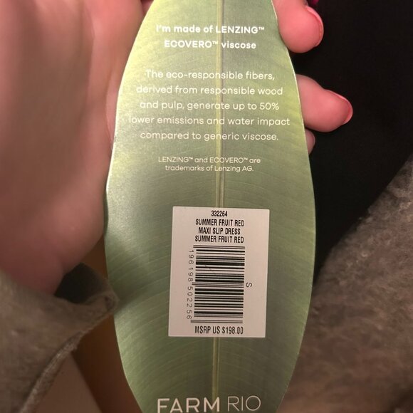 NWT FARM Rio Midi Dress (S) - Picture 1 of 3